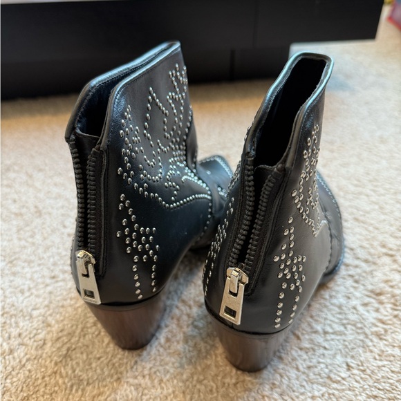 Zadig & Voltaire Cara Studded Western Booties - Picture 6 of 8
